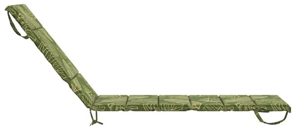 Jastučić za ležaljku GEMERT 100% poliester Dizajn lista - Dezen s listom 200 x 55 x 3 cm Poliester