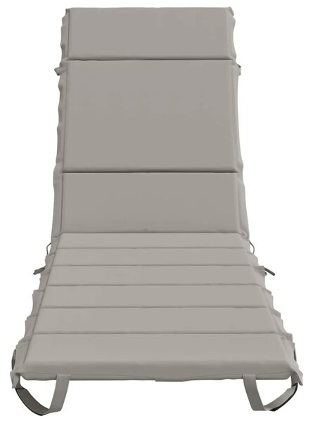 Jastučić za ležaljku GEMERT 100% poliester Siva 200 x 55 x 3 cm - Siva 200 x 55 x 3 cm Poliester