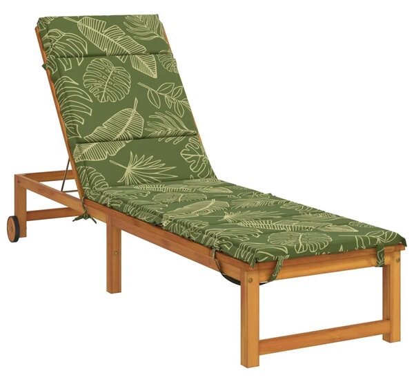 Jastučić za ležaljku GEMERT 100% poliester Dizajn lista - Dezen s listom 200 x 55 x 3 cm Poliester