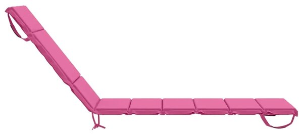 Jastučić za ležaljku GEMERT 100% poliester Ružičasta - Ružičasta 200 x 55 x 3 cm Poliester