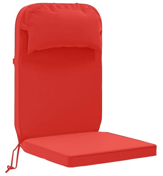 Jastuk za Adirondack stolicu 100% poliester Crvena - Crvena Poliester