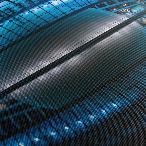 Slika nogometnog stadiona (90x60 cm)