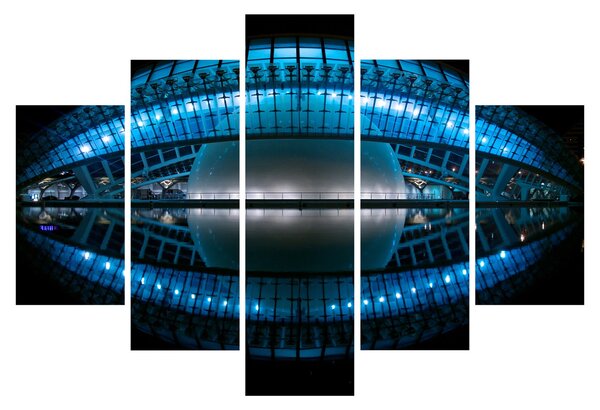 Slika nogometnog stadiona (150x105 cm)