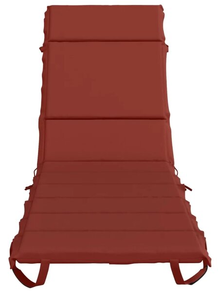 Jastučić za ležaljku GEMERT 100% poliester Crvena - Crvena 200 x 55 x 3 cm Melange