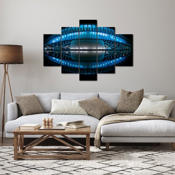Slika nogometnog stadiona (150x105 cm)