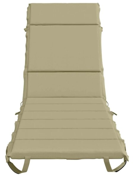 Jastučić za ležaljku GEMERT 100% poliester Svijetlo zelena - Svijetlo zelena 200 x 55 x 3 cm Melange
