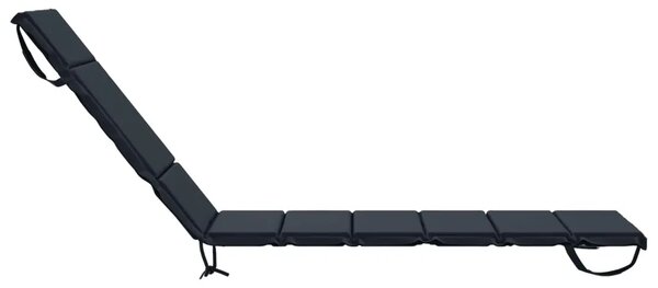 Jastučić za ležaljku GEMERT 100% poliester Tamno plava - Tamno plava 200 x 55 x 3 cm Melange