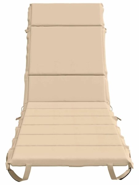 Jastučić za ležaljku GEMERT 100% poliester Krem 200 x 50 x 3 cm - Krem 200 x 50 x 3 cm Melange