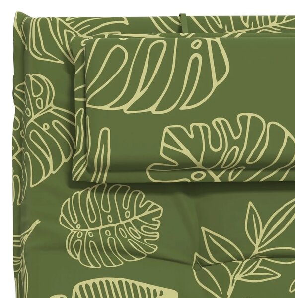 Jastučić za ležaljku GEMERT 100% poliester Dizajn lista - Dezen s listom 190 x 60 x 9 cm Poliester