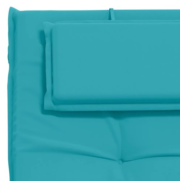 Jastučić za ležaljku GEMERT 100% poliester Tirkizna - Tirkizna 190 x 60 x 9 cm Poliester