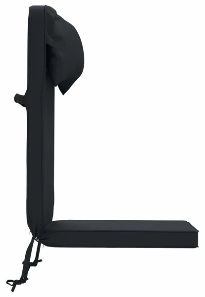 Jastuk za Adirondack stolicu 100% poliester Tamno plava - Tamno plava Melange