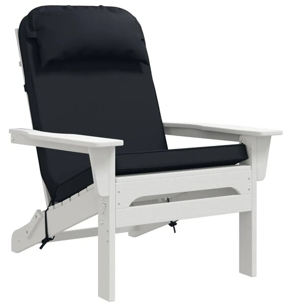 Jastuk za Adirondack stolicu 100% poliester Tamno plava - Tamno plava Melange