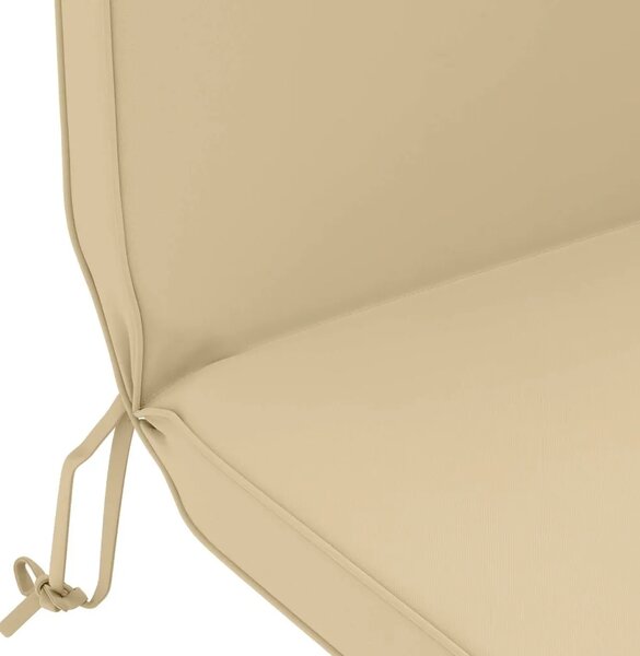 Jastuk za Adirondack stolicu 100% poliester Bež 124 x 55 x 5 cm - Bež Poliester