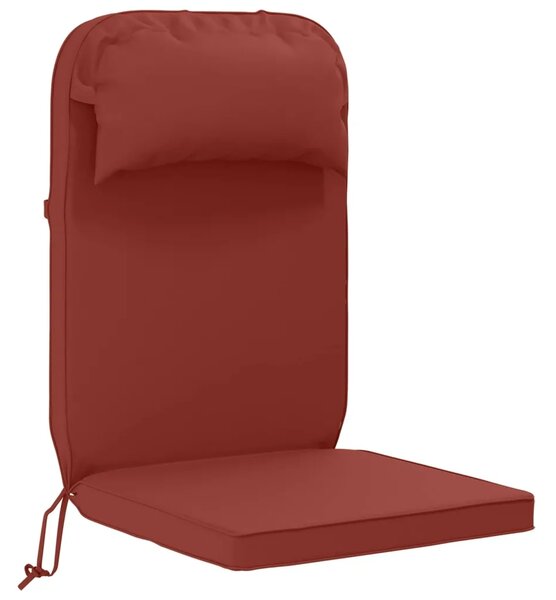 Jastuk za Adirondack stolicu 100% poliester Crvena - Crvena Melange