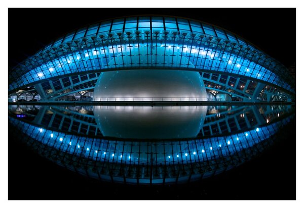 Slika nogometnog stadiona (90x60 cm)