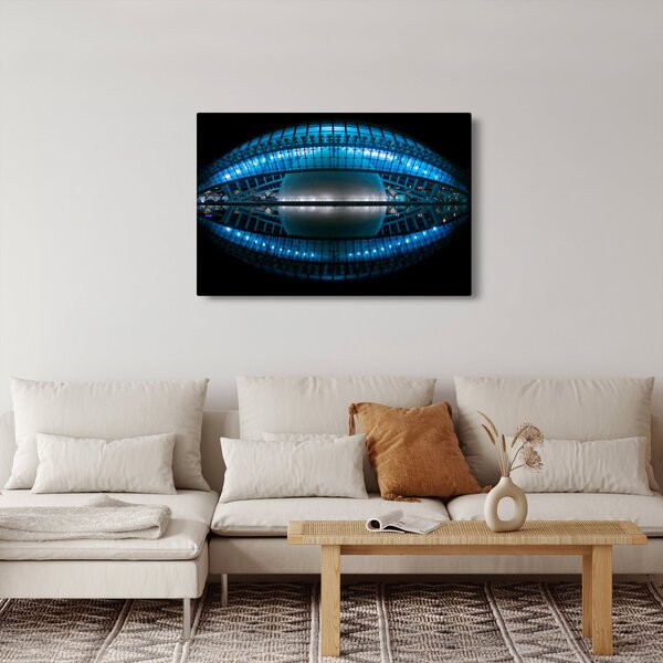 Slika nogometnog stadiona (90x60 cm)
