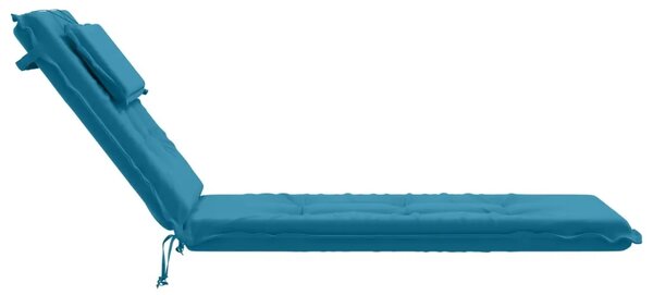 Jastučić za ležaljku GEMERT 100% poliester Svjetloplava - Svjetloplava 190 x 60 x 9 cm Poliester