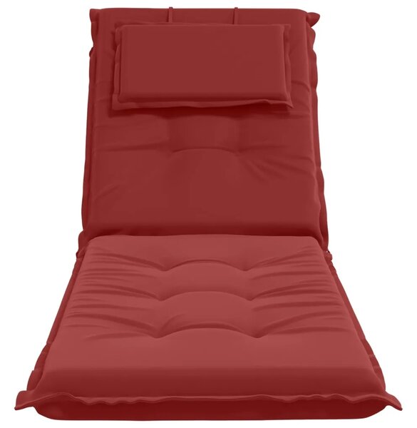 Jastučić za ležaljku GEMERT 100% poliester Vinska crvena - boja crnog vina 190 x 60 x 9 cm Poliester