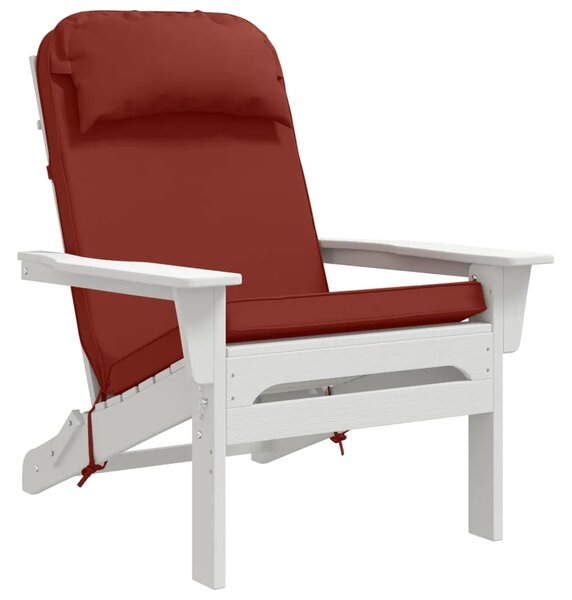 Jastuk za Adirondack stolicu 100% poliester Crvena - Crvena Melange
