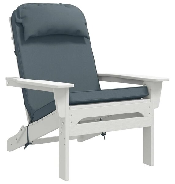 Jastuk za Adirondack stolicu 100% poliester Plava - Plava Melange