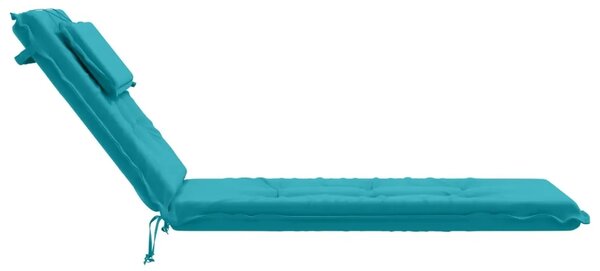 Jastučić za ležaljku GEMERT 100% poliester Tirkizna - Tirkizna 190 x 60 x 9 cm Poliester