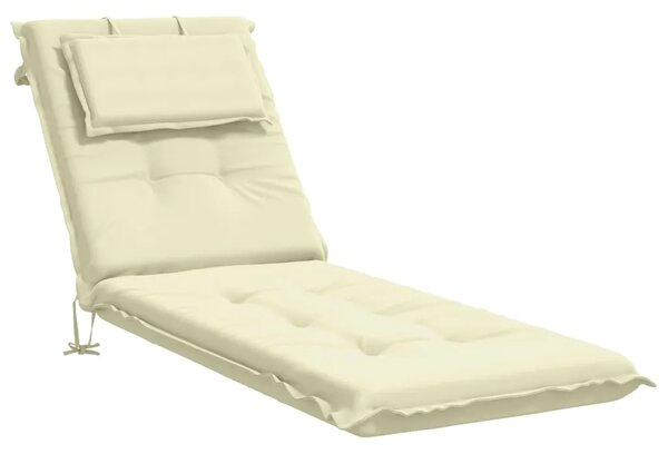 Jastučić za ležaljku GEMERT 100% poliester Krem 190 x 60 x 9 cm - Krem 190 x 60 x 9 cm Poliester
