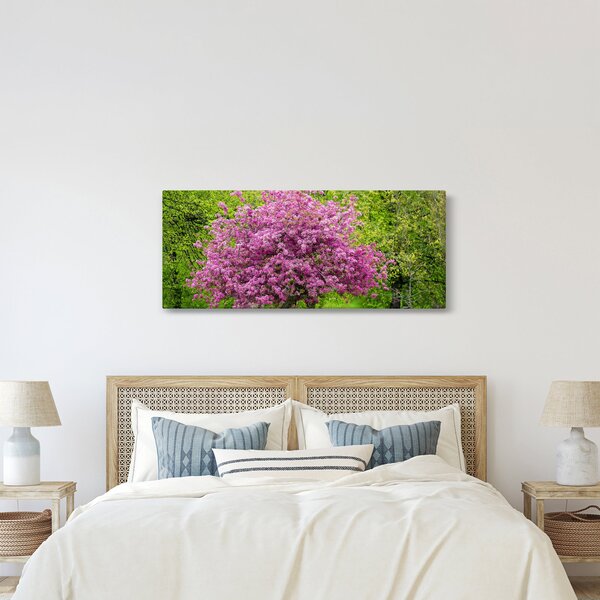 Slika cvjetajućeg stabla na livadi (120x50 cm)