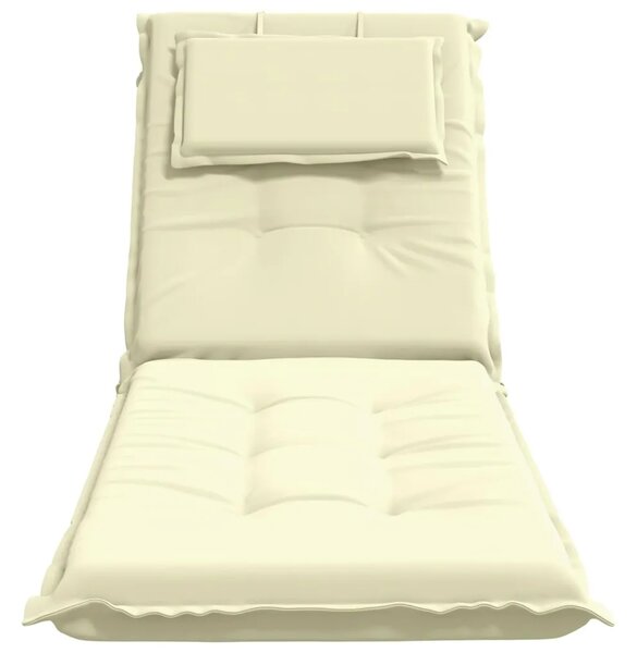 Jastučić za ležaljku GEMERT 100% poliester Krem 190 x 60 x 9 cm - Krem 190 x 60 x 9 cm Poliester