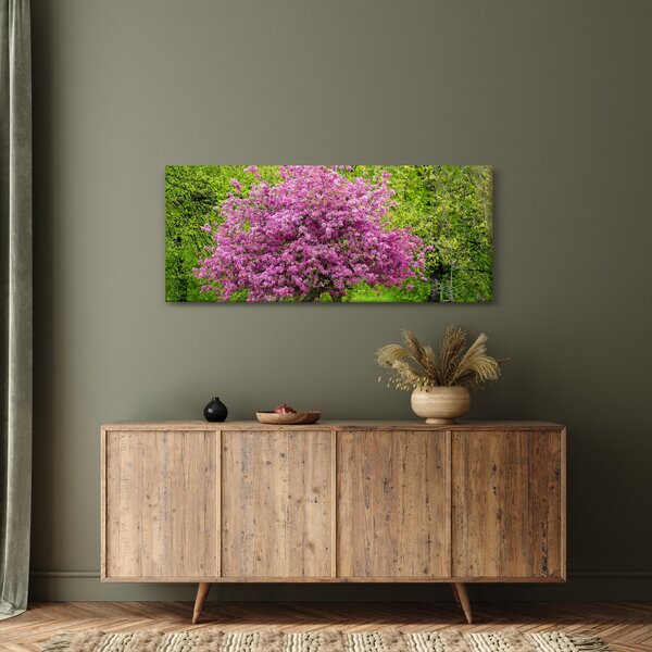 Slika cvjetajućeg stabla na livadi (120x50 cm)