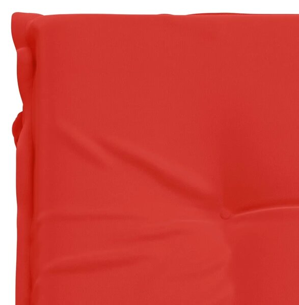 Jastučić za ležaljku GEMERT 100% poliester Crvena - Crvena 190 x 60 x 9 cm Poliester