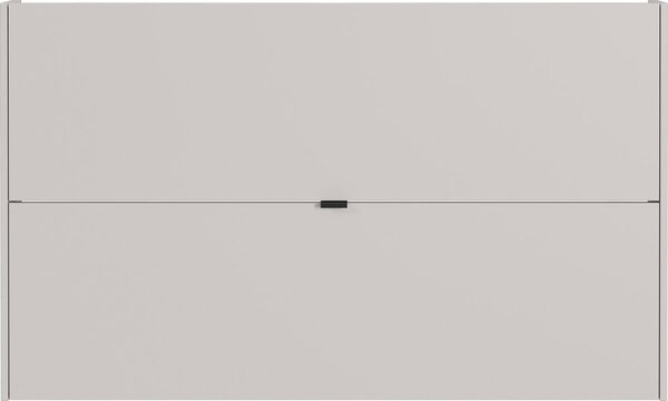 Krem preklopni/viseći ormarić za cipele u dekoru hrasta 140x83x18 cm Ameca – Germania