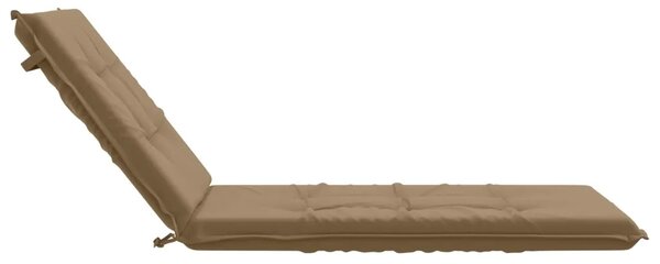 Jastučić za ležaljku GEMERT 100% poliester Sivosmeđa - Sivosmeđa 190 x 80 x 9 cm Poliester