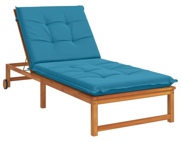 Jastučić za ležaljku GEMERT 100% poliester Svjetloplava - Svjetloplava 190 x 90 x 9 cm Poliester