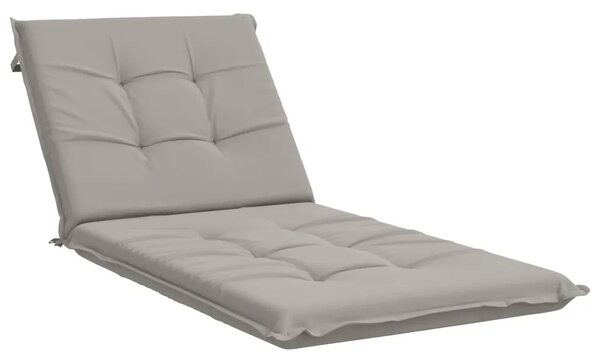 Jastučić za ležaljku GEMERT 100% poliester Siva 190 x 70 x 9 cm - Siva 190 x 70 x 9 cm Poliester