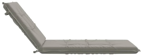 Jastučić za ležaljku GEMERT 100% poliester Siva 190 x 70 x 9 cm - Siva 190 x 70 x 9 cm Poliester