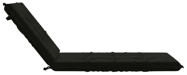 Jastučić za ležaljku GEMERT 100% poliester Crna 190 x 70 x 9 cm - Crna 190 x 70 x 9 cm Poliester