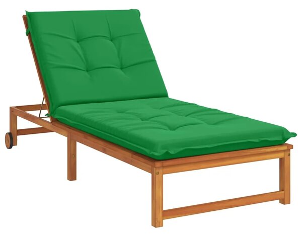 Jastučić za ležaljku GEMERT 100% poliester Zelena - Zelena 190 x 90 x 9 cm Poliester