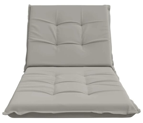 Jastučić za ležaljku GEMERT 100% poliester Siva 190 x 70 x 9 cm - Siva 190 x 70 x 9 cm Poliester