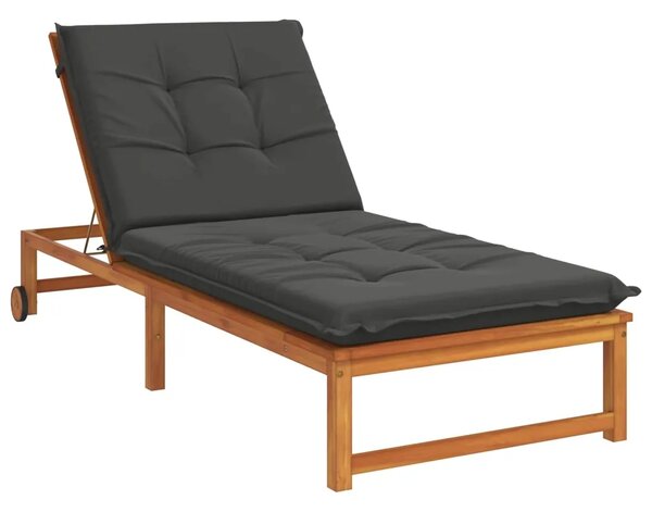 Jastučić za ležaljku GEMERT 100% poliester Antracit - Antracit 190 x 70 x 9 cm Poliester