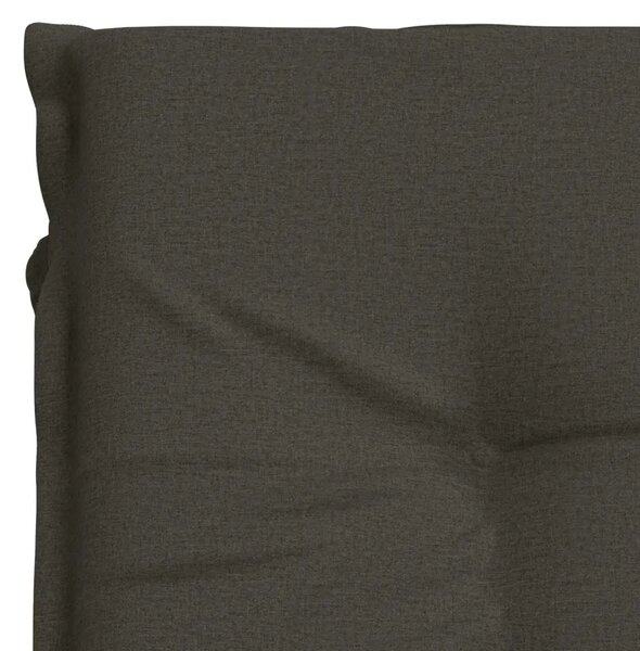 Jastučić za ležaljku GEMERT 100% poliester Antracit - Antracit 190 x 70 x 9 cm Melange