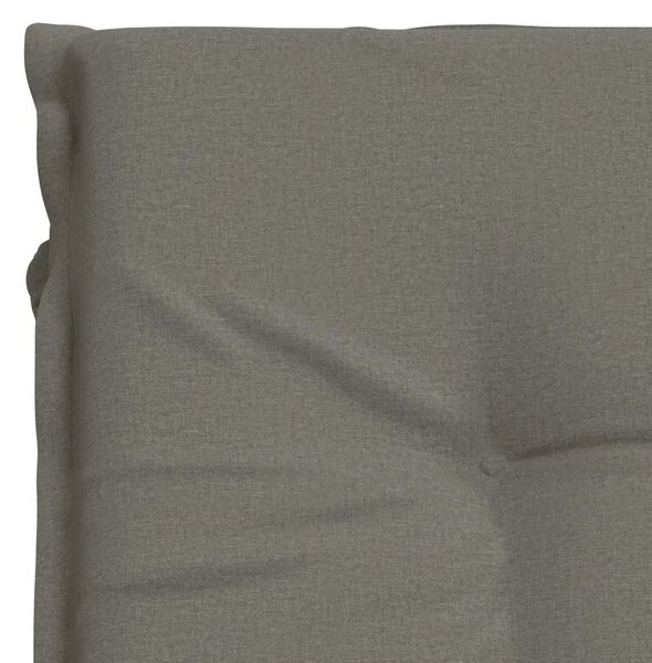 Jastučić za ležaljku GEMERT 100% poliester Siva 190 x 50 x 9 cm - Siva 190 x 50 x 9 cm Melange