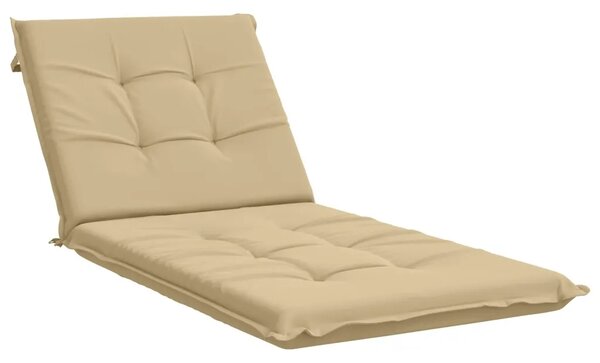 Jastučić za ležaljku GEMERT 100% poliester Bež 190 x 90 x 9 cm - Bež 190 x 90 x 9 cm Poliester