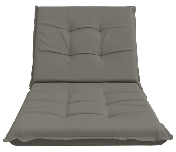 Jastučić za ležaljku GEMERT 100% poliester Siva 190 x 90 x 9 cm - Siva 190 x 90 x 9 cm Melange