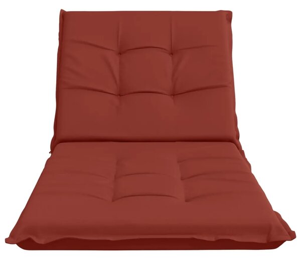 Jastučić za ležaljku GEMERT 100% poliester Crvena - Crvena 190 x 70 x 9 cm Melange