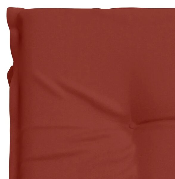 Jastučić za ležaljku GEMERT 100% poliester Crvena - Crvena 190 x 60 x 9 cm Melange
