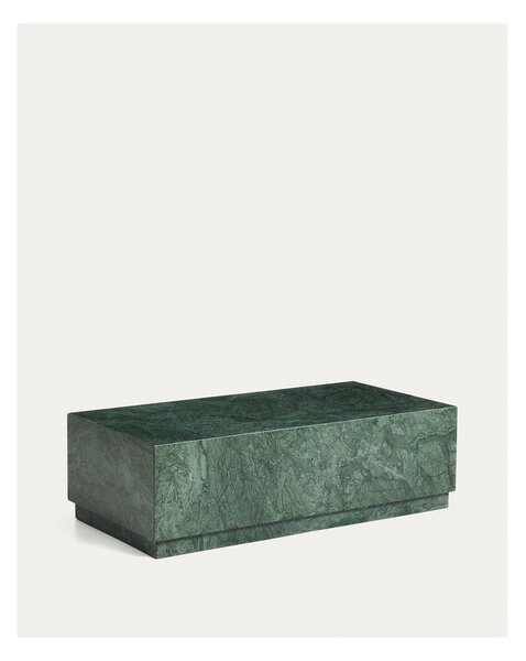 Zeleni mramorni stolić za kavu 50x100 cm Sorein – Kave Home