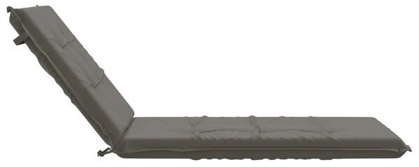 Jastučić za ležaljku GEMERT 100% poliester Siva 190 x 90 x 9 cm - Siva 190 x 90 x 9 cm Melange