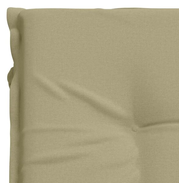Jastučić za ležaljku GEMERT 100% poliester Svijetlo zelena - Svijetlo zelena 190 x 70 x 9 cm Melange