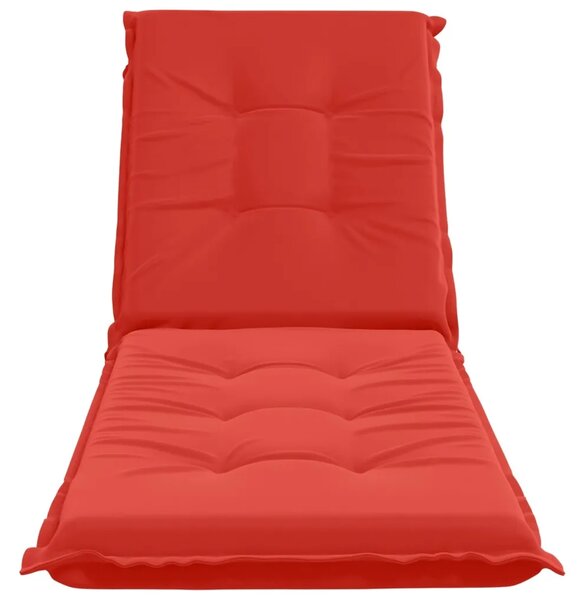 Jastučić za ležaljku GEMERT 100% poliester Crvena - Crvena 190 x 60 x 9 cm Poliester