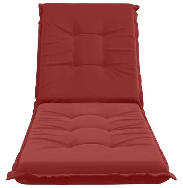 Jastučić za ležaljku GEMERT 100% poliester Vinska crvena - boja crnog vina 190 x 60 x 9 cm Poliester